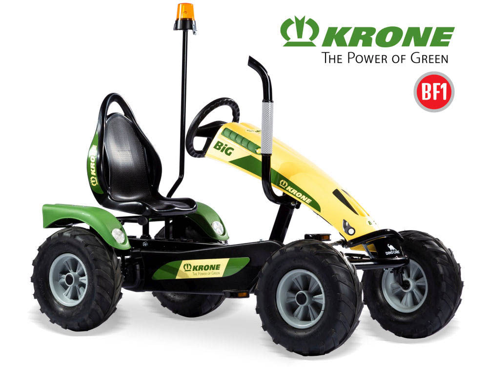 TRACK BF1 KRONE BIG INKL. RUNDUMLEUCHTE ORANGE